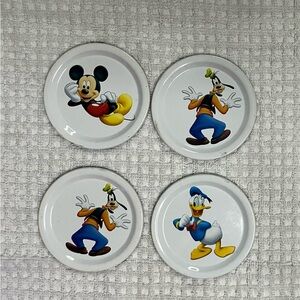 Disney Character Ceramic Plates Set